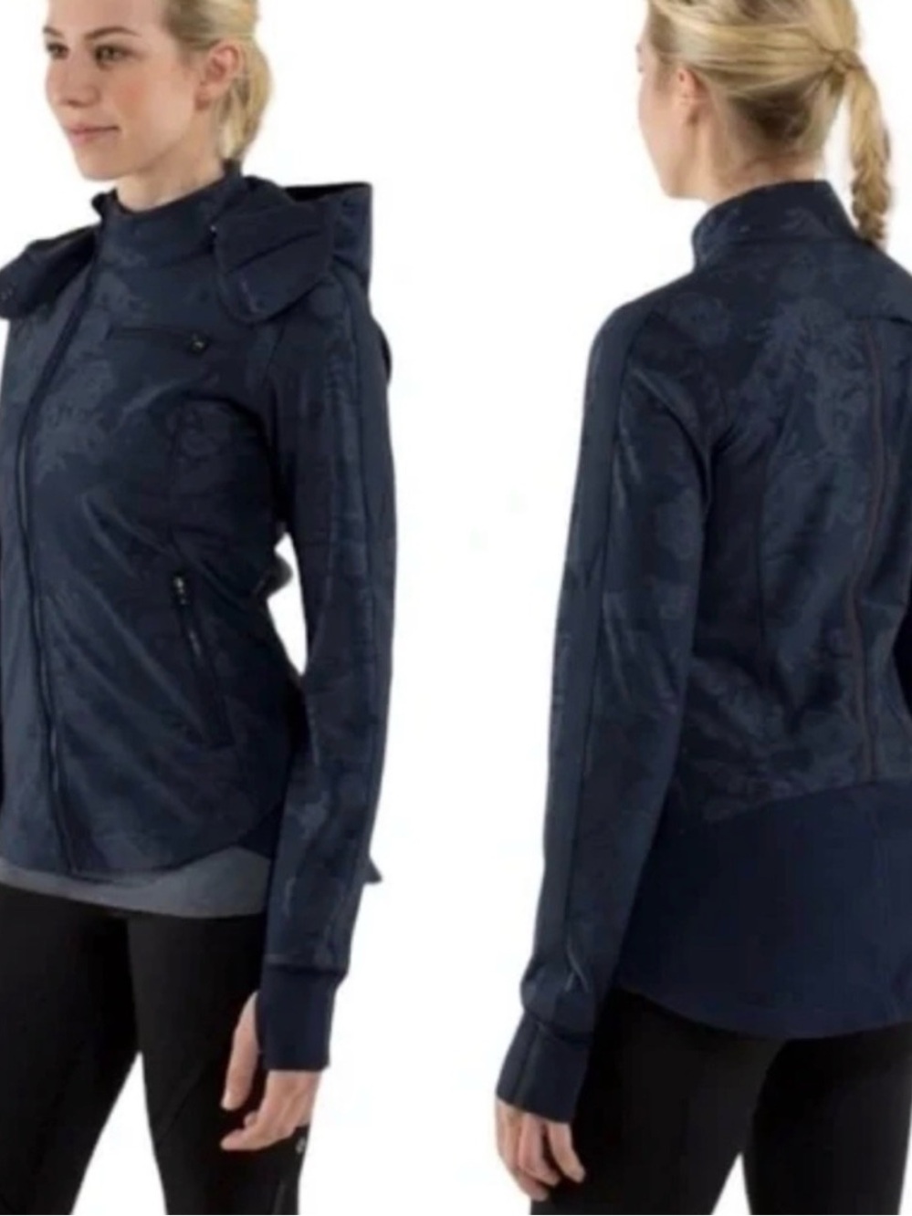 Lululemon jacket, black, SIZE 12